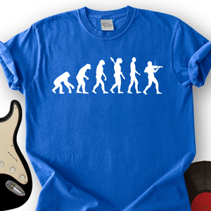 Evolution of a Violin Player T-Shirt