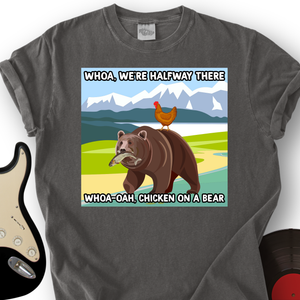 Chicken On A Bear T-Shirt