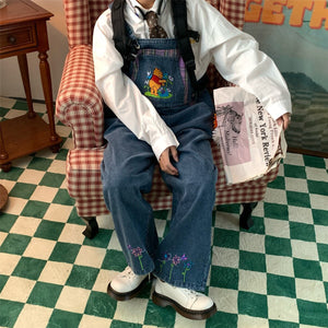 90's Kids Cartoon Overalls