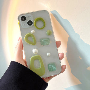 Artificial Gems iPhone Case