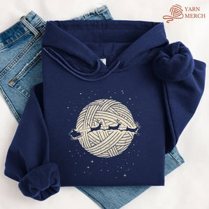 Christmas Yarn Night Hoodie