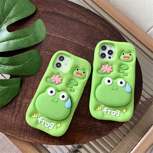 Cute Frog iPhone Case