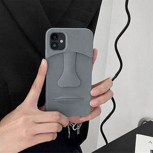 Stone Statue 3D iPhone Case