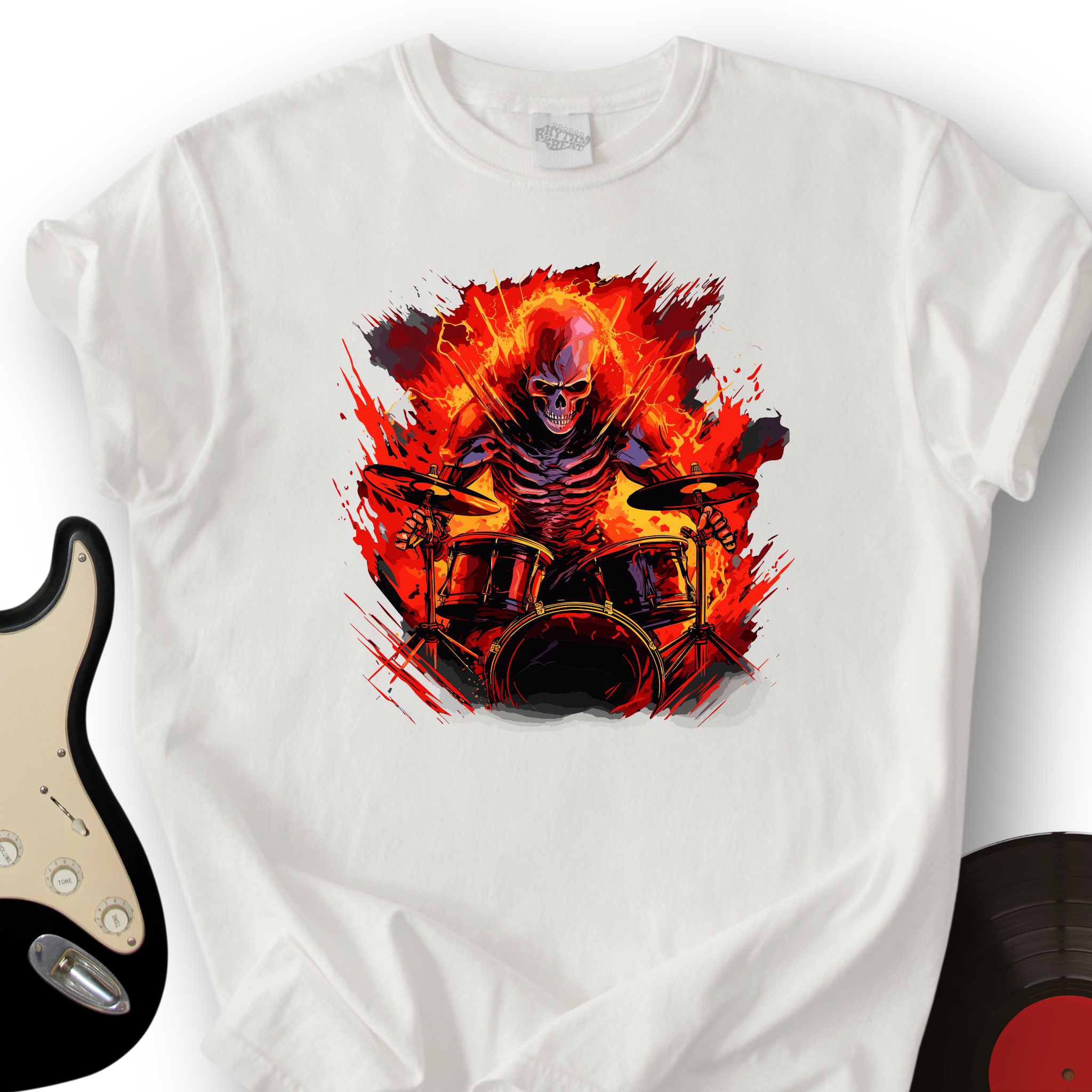 Fiery Drummer T-Shirt
