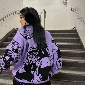 Anime Knitted Sweater