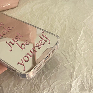 Be Yourself iPhone Case