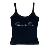 Born to Die Y2K Tank Top