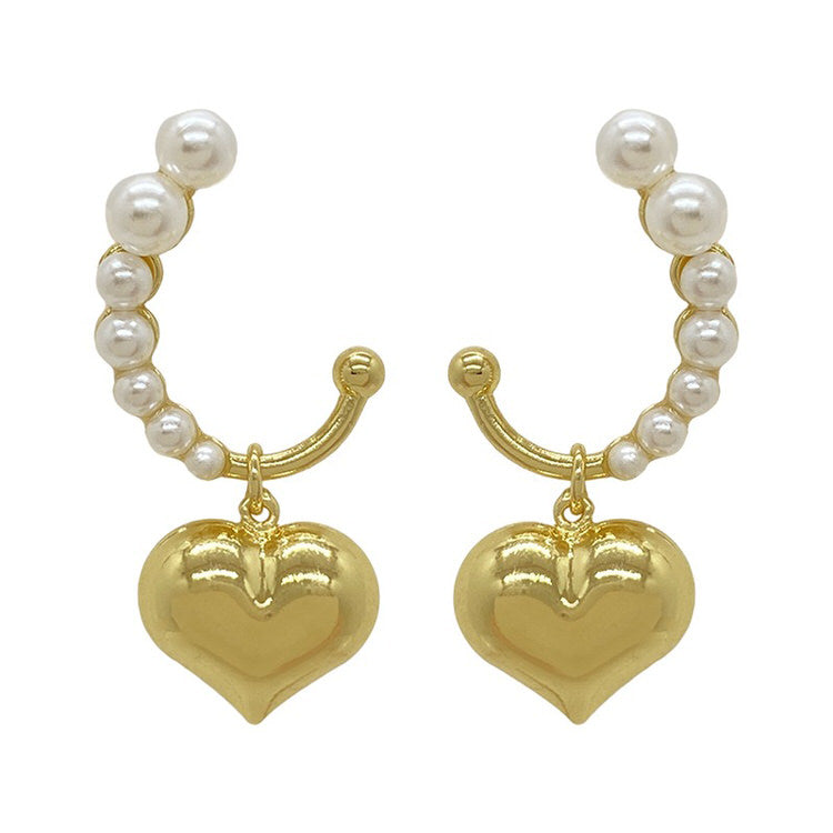 Coquette Aesthetic Mini Heart Earrings