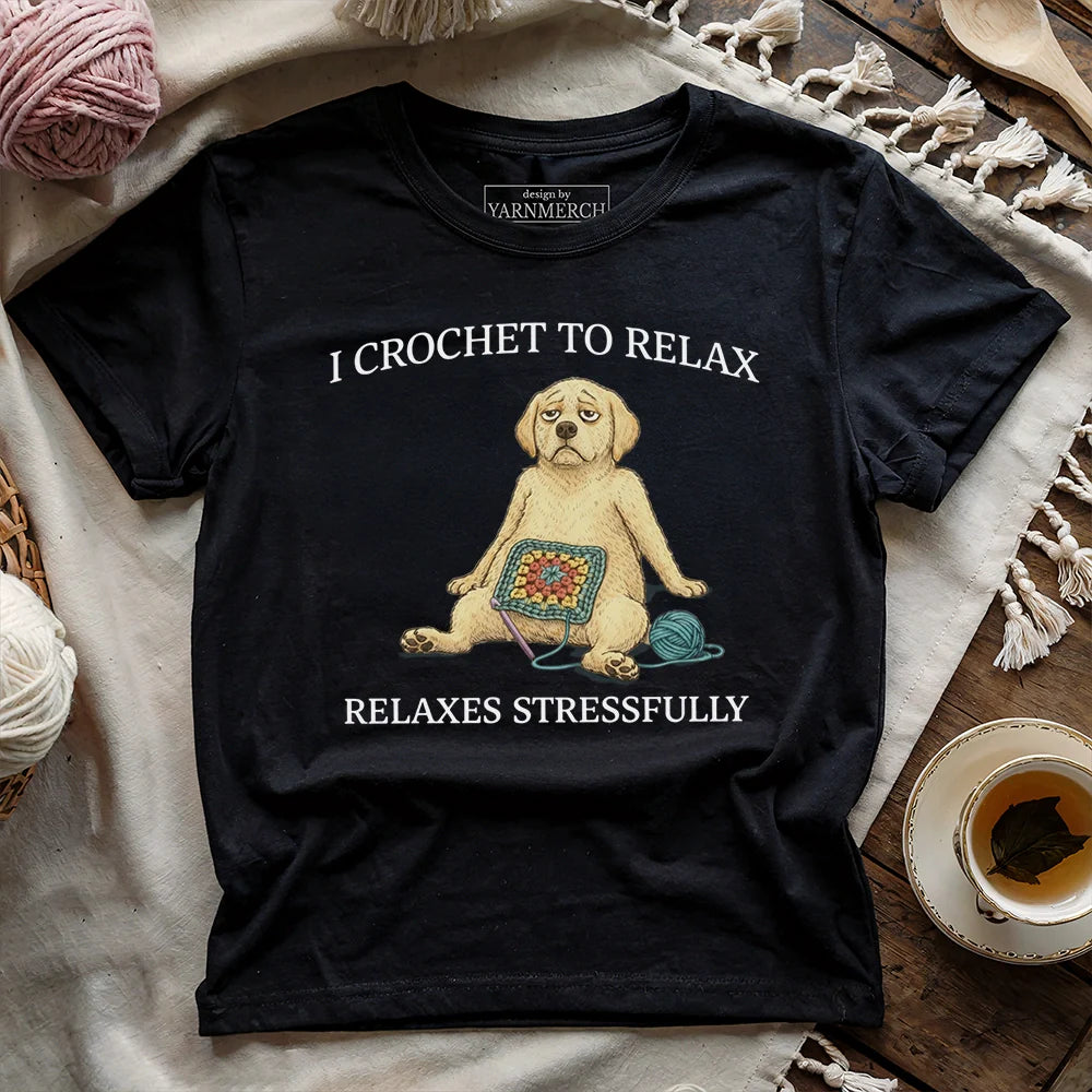 Crochet To Relax T-shirt