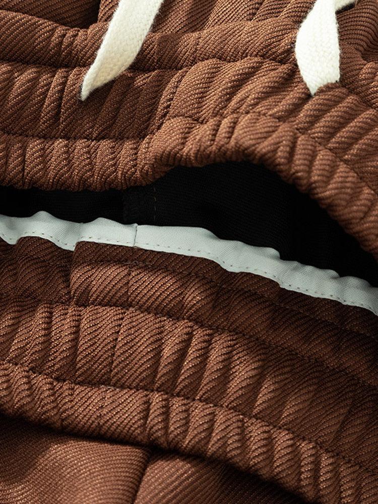 Drawstring Waist Oversize Sweatshort