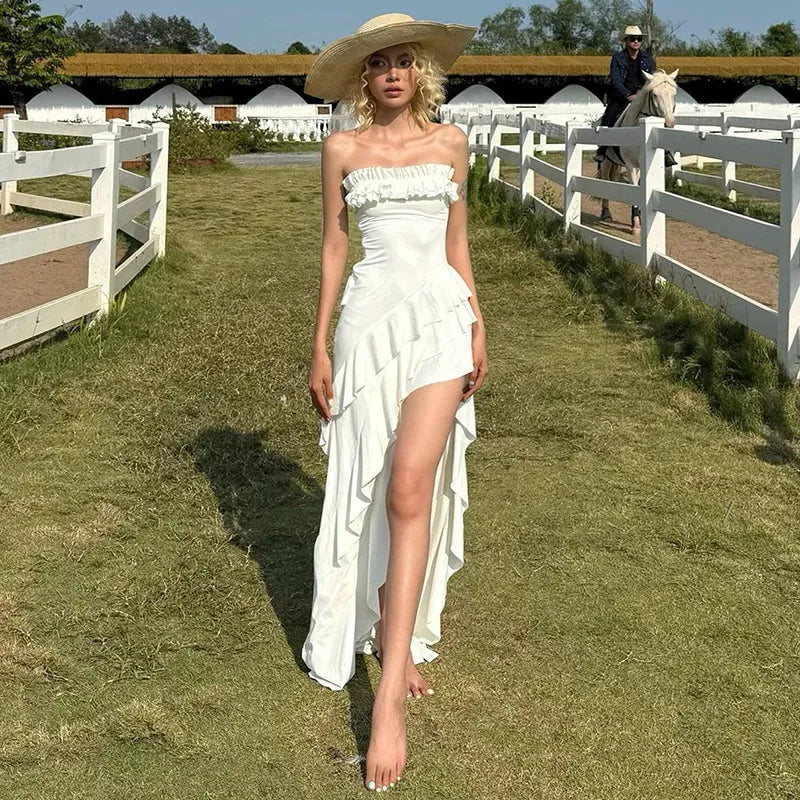 Fairycore Mullet Mini Dress