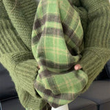 Matcha Mood Plaid Pants