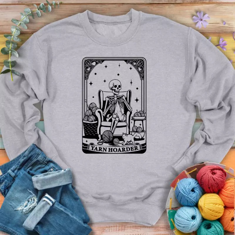Hoarder Tarot Card Sweatshirt