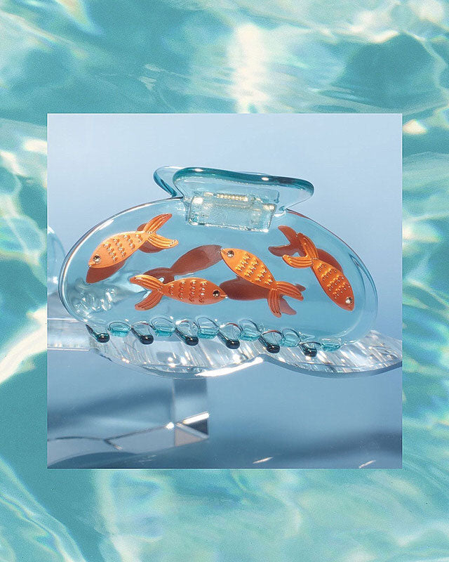 Koi Fish Claw Clip
