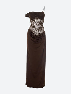 Lace Bodice Maxi Dress