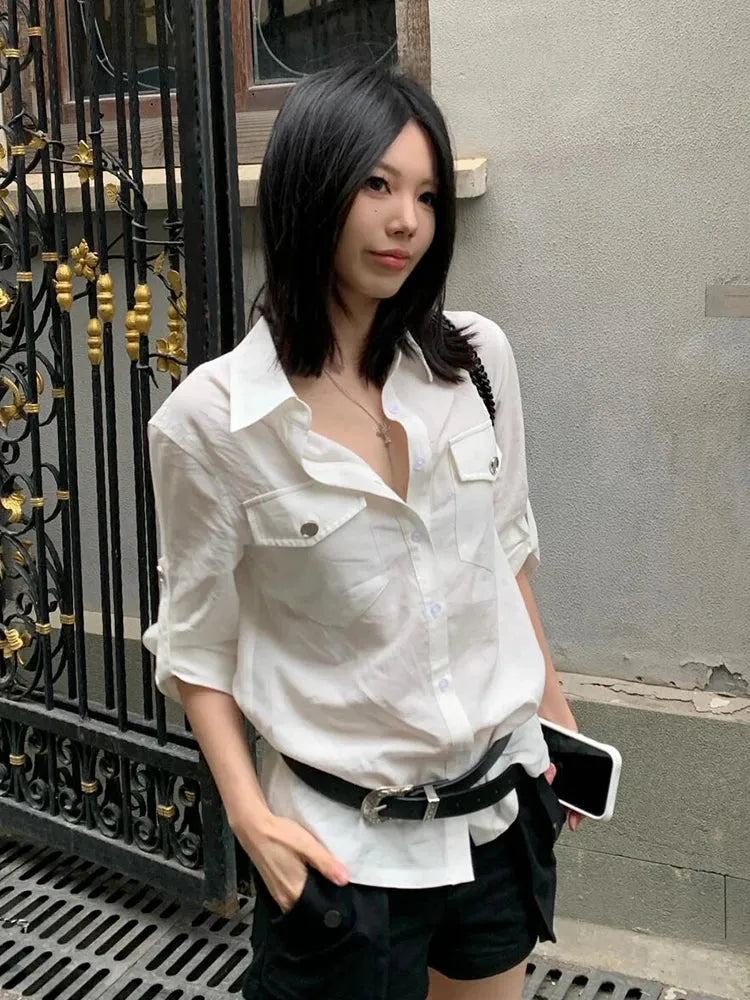 White Button Up Shirt