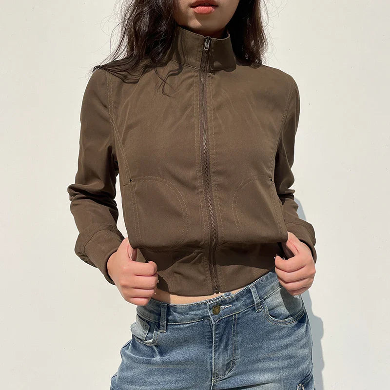 Y2K Zip-Up Jacket