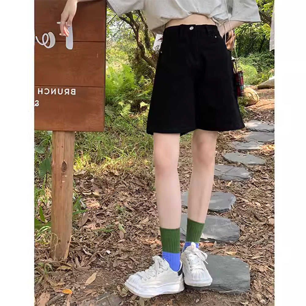 Rule Breaker High-Rise Shorts