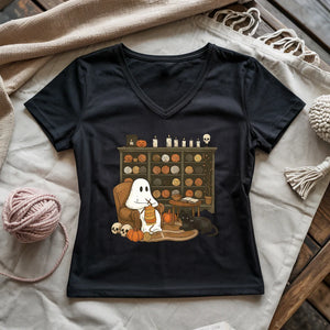 Boo Yarn Lady V-neck