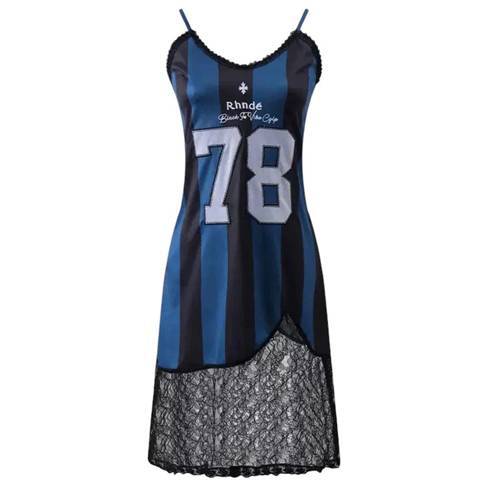 Blokette Core 78 Lace Trim Dress