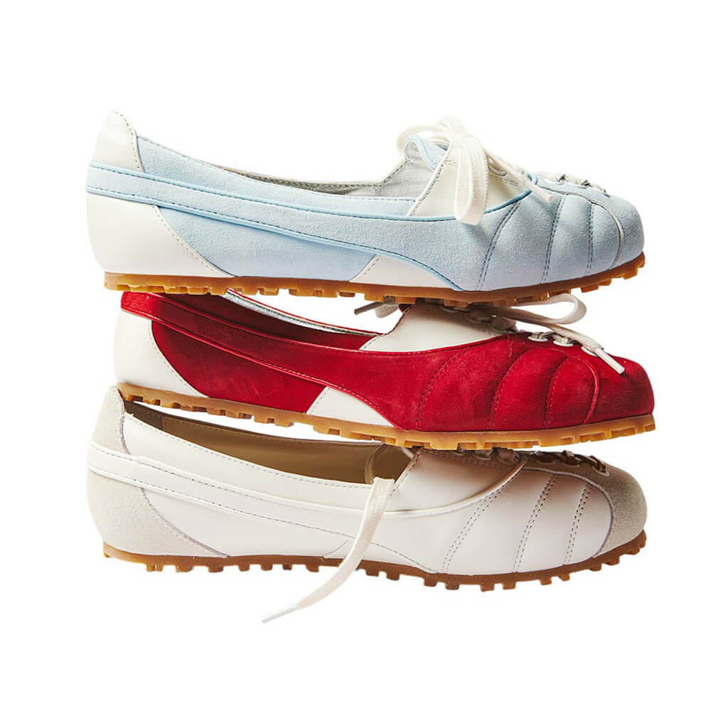 Blokette Lace Up Ballet Sneakers