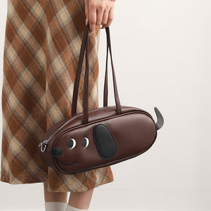 Dachshund Shaped Shoulder Bag