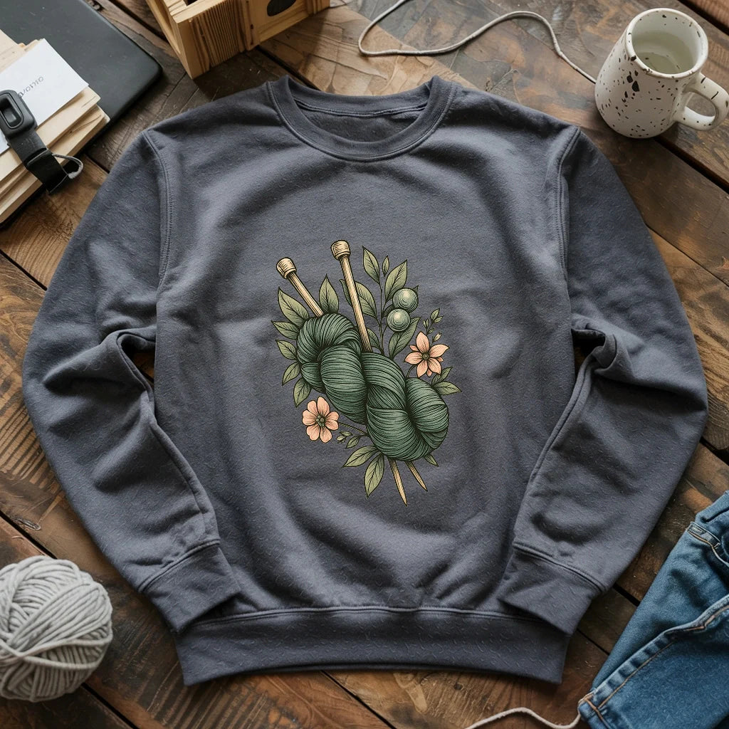 Botanical Yarn Sweatshirt