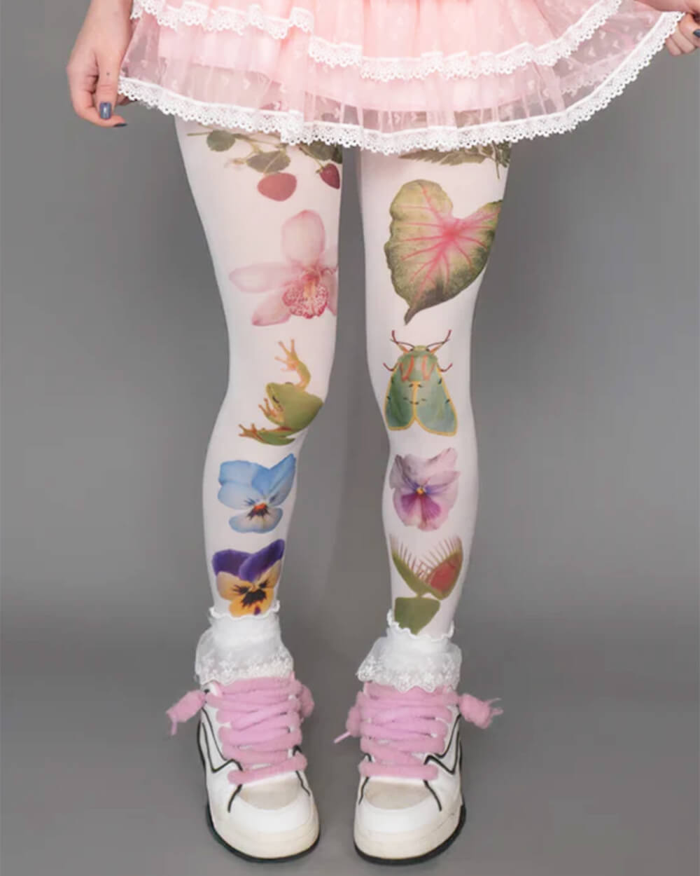 Fairycore Aesthetic Patterned Tights
