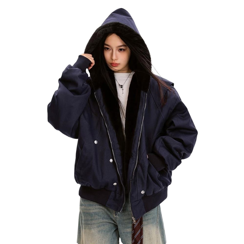 Gossip Team Fleece Bomber Jacket