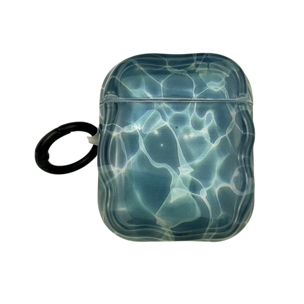 Glossy Water Aesthetic AirPods Case