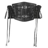 Gothic Aesthetic Leather Corset