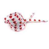 Hearts Print Shoe Laces