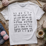 Knitting Code T-shirt