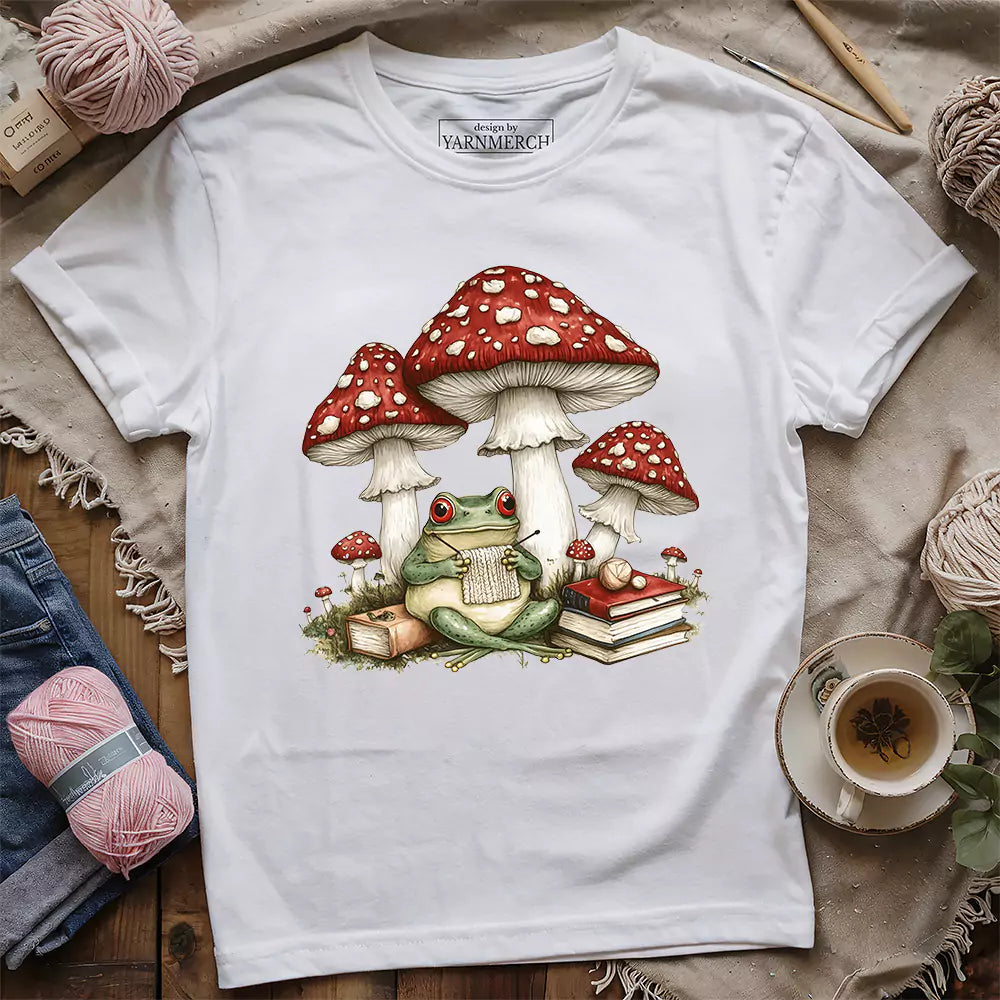 Knitting Frog T-shirt