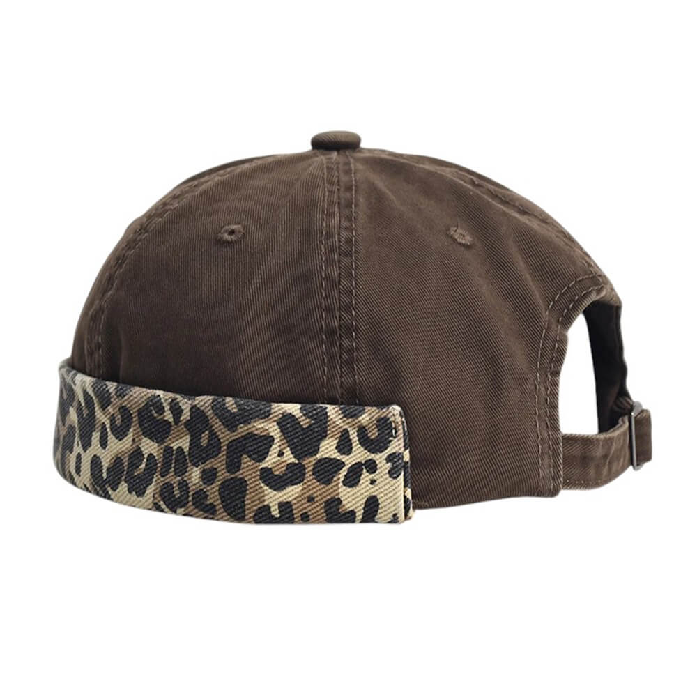Leopard Print Docker Cap