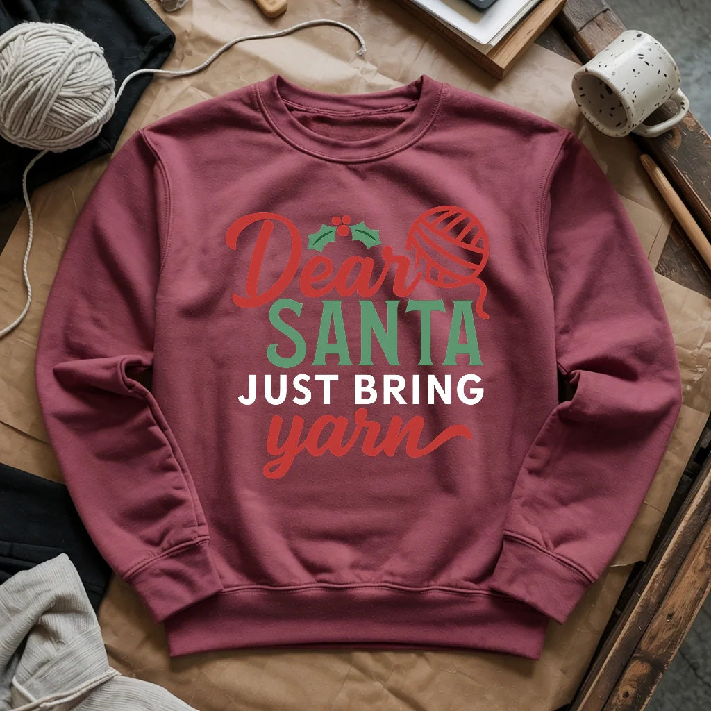 Santa Bring Yarn Sweatshirt
