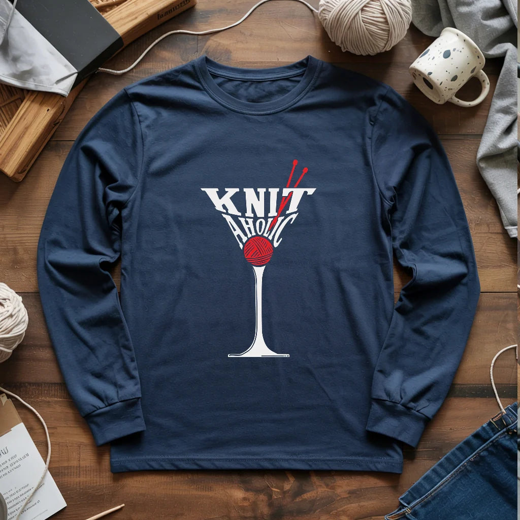 Knit Aholic Long Sleeve T-shirt