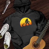 Bigfoot Dragging Guitar Hoodie