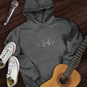 Drummer Heartbeat Hoodie