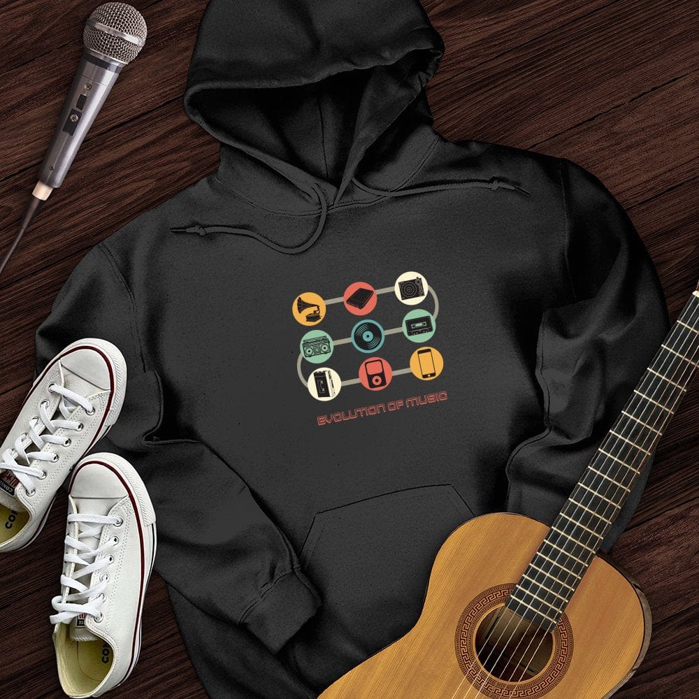 Evolution of Music Hoodie