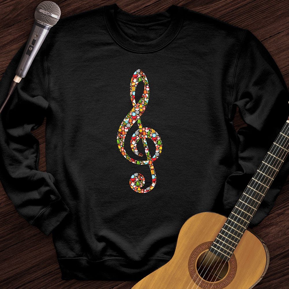Christmas Treble Clef Crewneck
