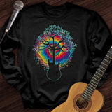 Colorful Guitar Crewneck