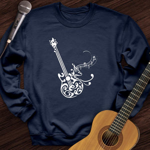 Floral Guitar Crewneck