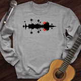 Beach Sound Waves Crewneck