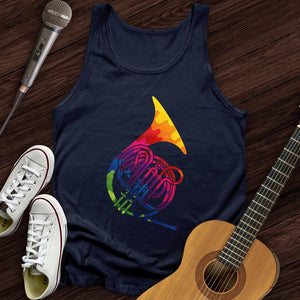 Colorful Horn Tank Top