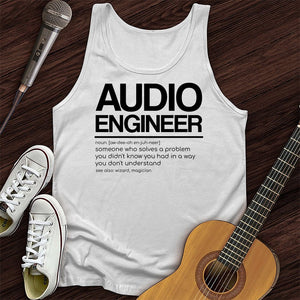 Audio Engineer Unisex Tank