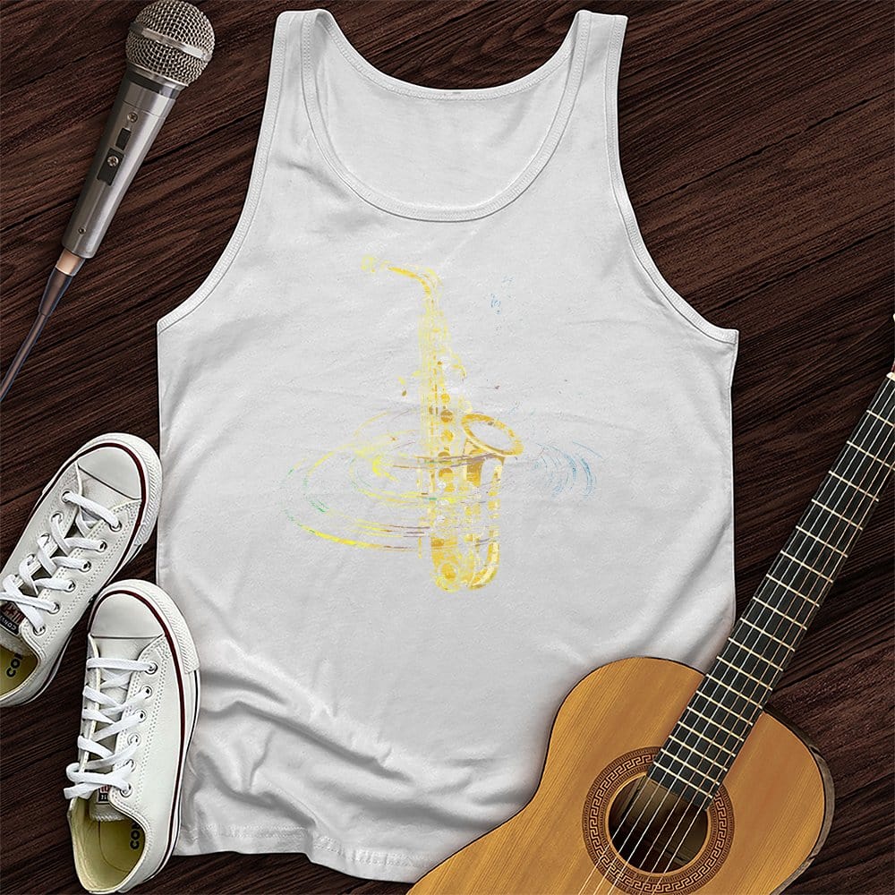 Colorful Sax Tank Top
