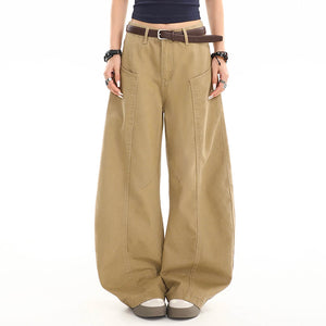 Skater Girl Baggy Denim Pants