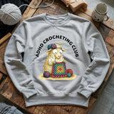 ADHD Crocheting Club Sweatshirt
