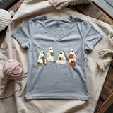 Ghost Stitchers Society Lady V-neck